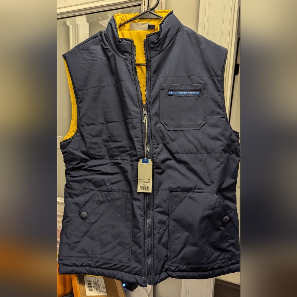Southern tide reversible vest